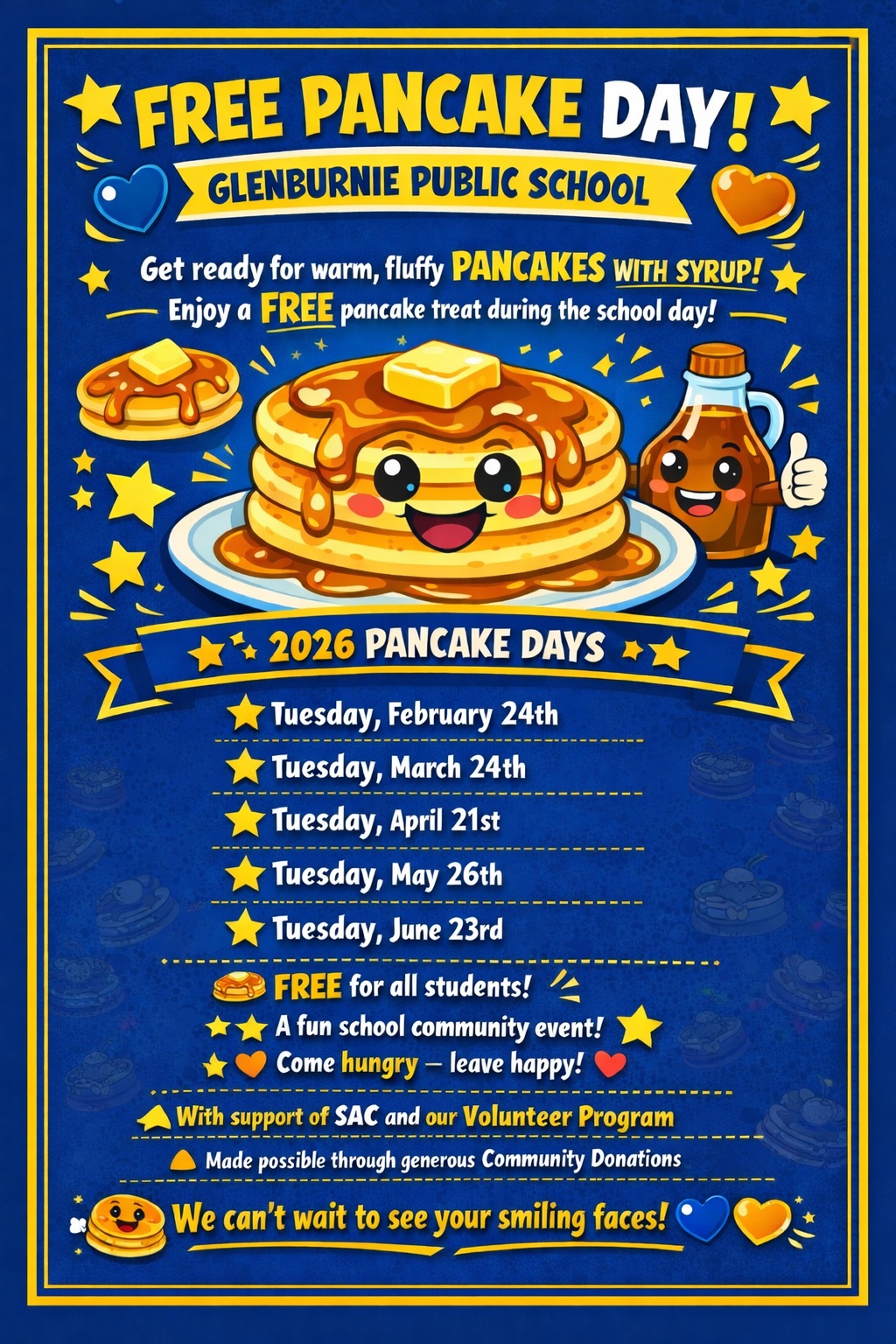 2026 Pancake Days